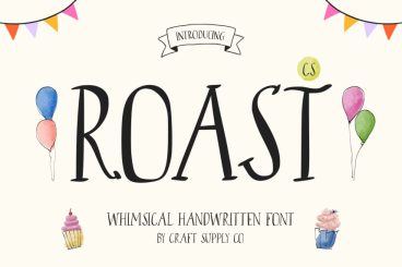 CS Roast Font