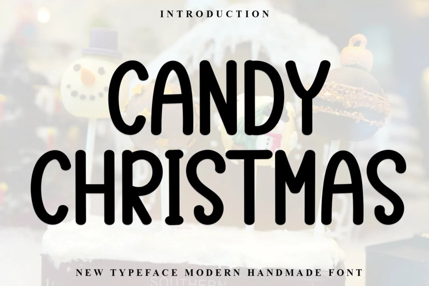 Candy Christmas Style Script Font - Befonts