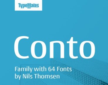 Conto Font Family