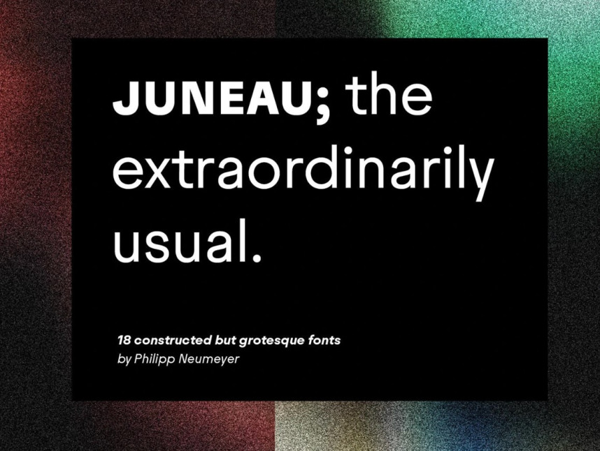 Font Jun Juneau Font Family - Befonts