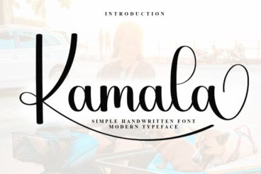 Kamala Style Script Font