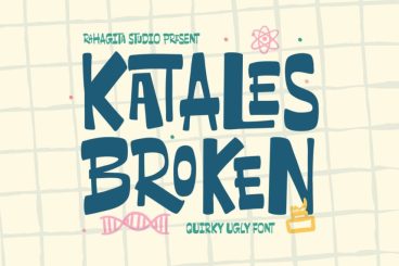 Katales Broken Font