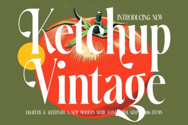 Ketchup Vintage Font