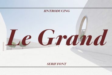 Le Grand Font Family