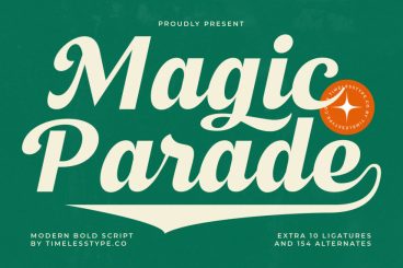 Magic Parade Script Font