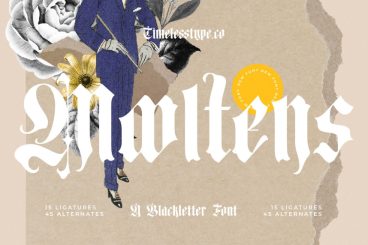 Mooltens Blackletter Font