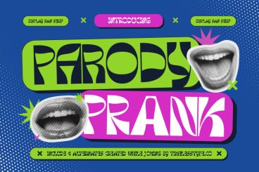 Parody Prank - Display Sans Serif Font
