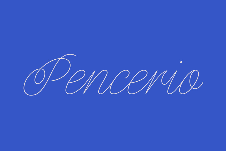 Pencerio Font - Befonts