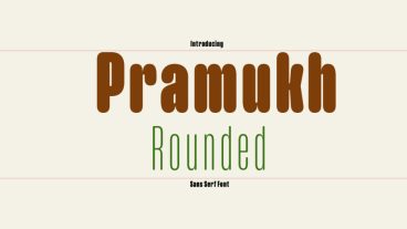 Pramukh Rounded Font Family
