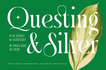 Questing Silver Font