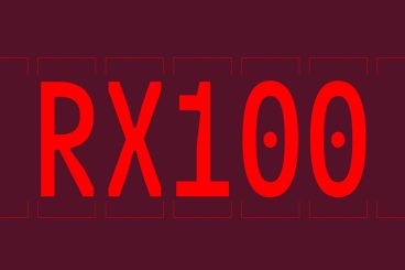 RX100 Font