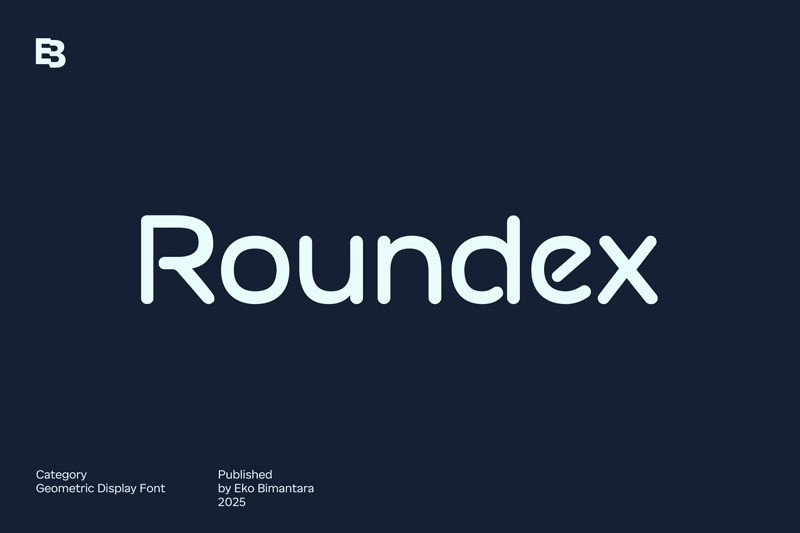 Roundex Font - Befonts