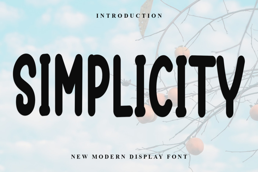 Simplicity Playful Font