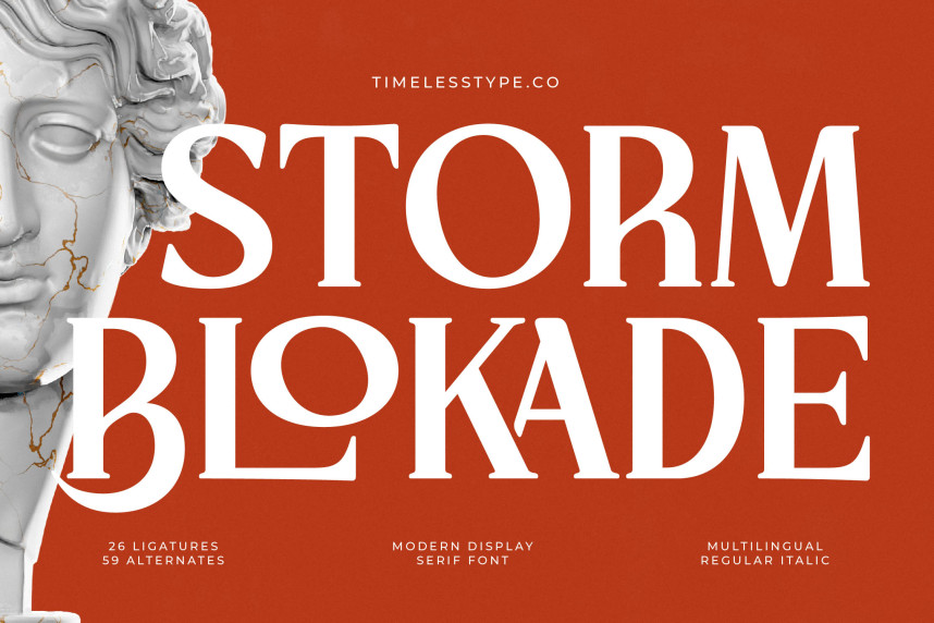 Storm Blokade Font