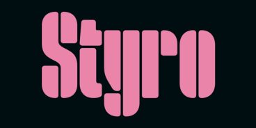 Styro Font
