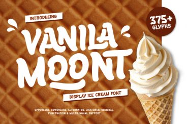 Vanila Moont Font