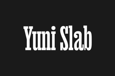 Yuni Slab Font Family