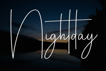 Nightday Script Handwritten Font
