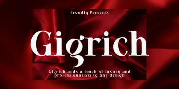Gigrich Serif Font