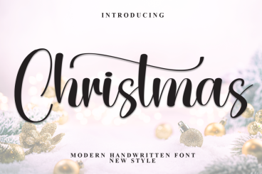Christmas Style Script Font
