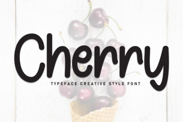 Cherry - Modern Handmade Font
