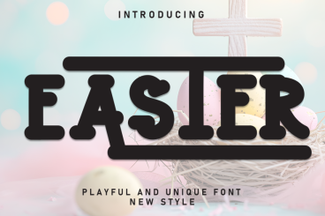 Easter - Playful Unique Font