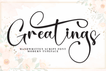 Greatings - Script Handwritten Font