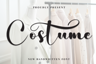 Costume - New Script Handwritten Font