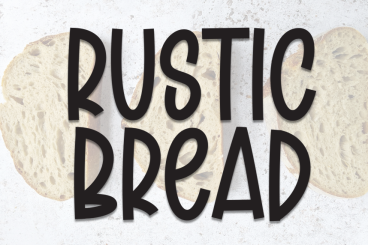 Rustic Bread Playful Font