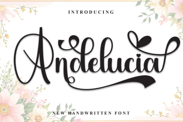 Andelucia Style Script Font