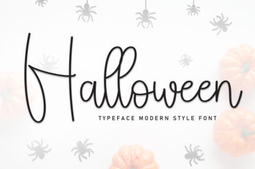 Halloween - New Style Handwritten Font