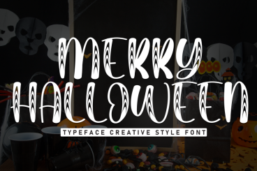 Merry Halloween - Creative And Unique Font