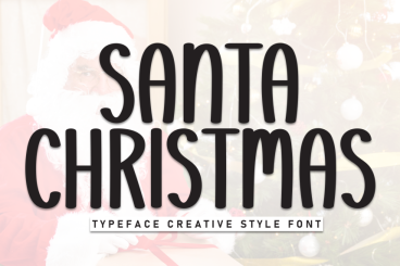 Santa Christmas - Creative And Unique Font