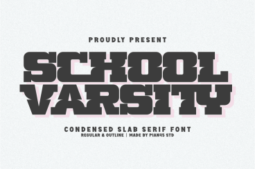 School Varsity Font 