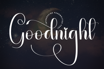 Goodnight - Modern Handwritten Font