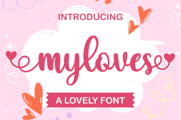 My Loves Style Script Font