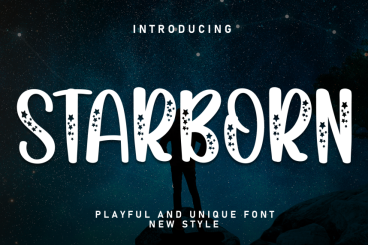Starborn – Playful And Unique Font