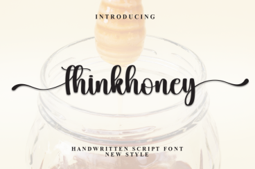 Thinkhoney Handwritten Script Font