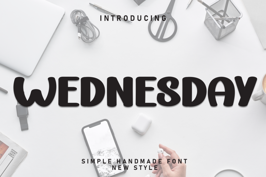 Fancy Script For Wednesday Wednesday Playful Font - Befonts