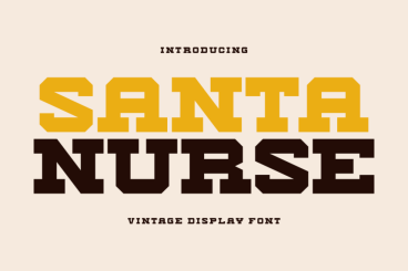Santa Nurse Font