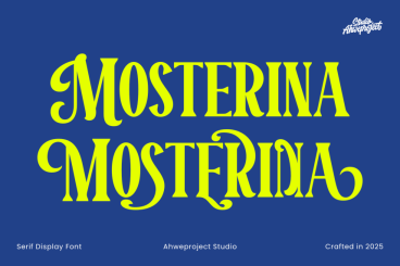 Mosterina - Modern Serif Font