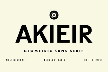 Akieir Font