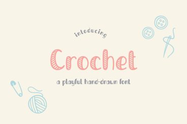 PGR Crochet - Playful Font