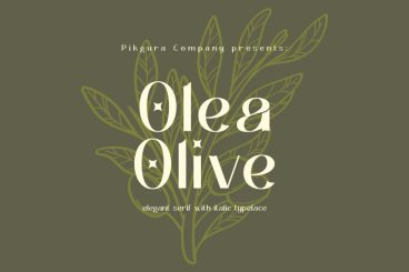 Olea Olive - Elegant Serif Font