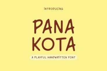 Panakota - Playful Handwritten Font