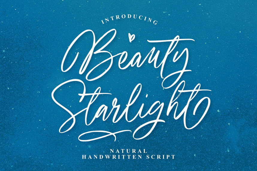 Beauty Starlight Script Font - Befonts