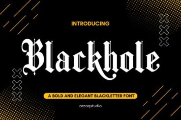 Blackhole Blackletter Font