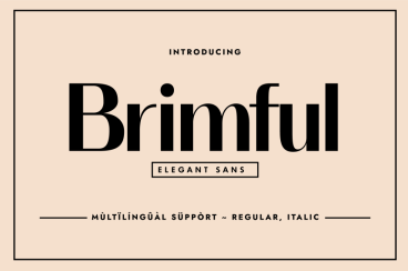 Brimful Font