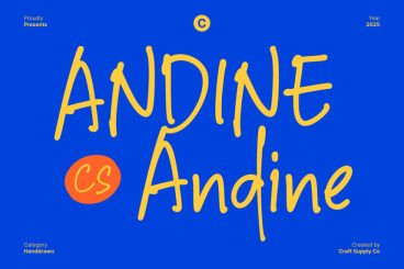 CS Andine Font