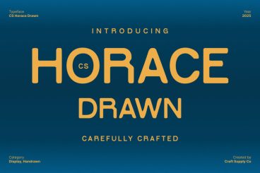 CS Horace Drawn Font